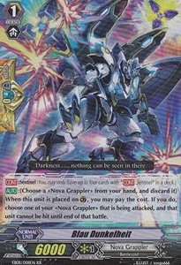 Blau Dunkelheit [G Format] (V.2 - Double Rare) - Champions of the Cosmos
