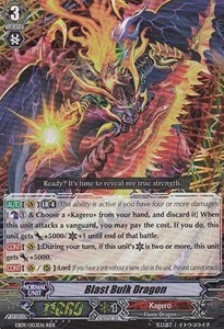 Blast Bulk Dragon [G Format] (V.2 - Triple Rare) - Divine Dragon Progression
