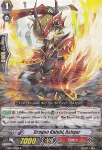 Dragon Knight, Ashgar [G Format] - Divine Dragon Progression