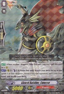 Lizard Soldier, Conroe [G Format] - Divine Dragon Progression