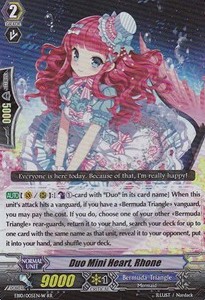 Duo Mini Heart, Rhone [G Format] (V.4 - Double Rare) - Divas Duet