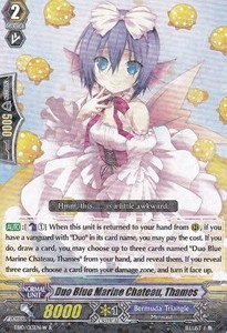 Duo Blue Marine Chateau, Thames [G Format] (V.2 - Rare) - Divas Duet