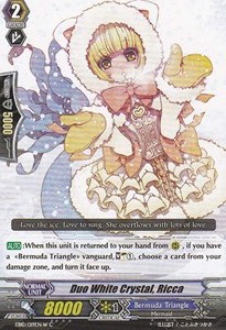 Duo White Crystal, Ricca [G Format] (V.2 - Common) - Divas Duet