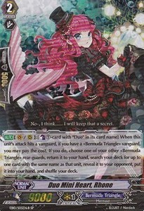 Duo Mini Heart, Rhone [G Format] (V.1 - Special Parallel) - Divas Duet