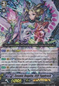 Cosmic Regalia, CEO Yggdrasil [G Format] (V.3 - Triple Rare) - Waltz of the Goddess