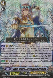 Twin Blade Liberator, Margaux [G Format] - Fighters Collection 2014