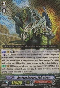 Ancient Dragon, Volcatops [G Format] - Fighters Collection 2014