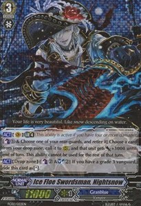 Ice Floe Swordsman, Nightsnow [G Format] - Fighters Collection 2014