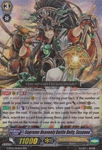 Supreme Heavenly Battle Deity, Susanoo [G Format] (V.2 - Triple Rare) - Generation Stride