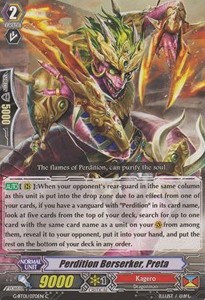 Perdition Berserker, Preta [G Format] - Generation Stride