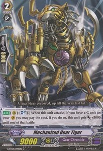 Mechanized Gear Tiger [G Format] - Generation Stride