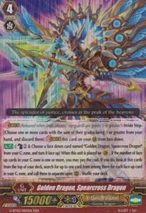 Golden Dragon, Spearcross Dragon [G Format] (V.2 - Triple Rare) - Sovereign Star Dragon