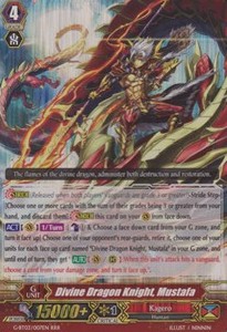Divine Dragon Knight, Mustafa [G Format] (V.2 - Triple Rare) - Sovereign Star Dragon