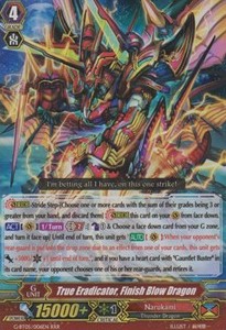 True Eradicator, Finish Blow Dragon [G Format] (V.2 - Triple Rare) - Moonlit Dragonfang