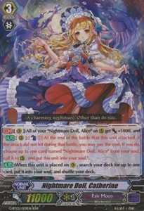 Nightmare Doll, Catherine [G Format] (V.2 - Triple Rare) - Moonlit Dragonfang