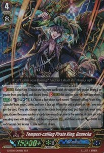 Tempest-calling Pirate King, Goauche [G Format] (V.2 - Triple Rare) - Absolute Judgment