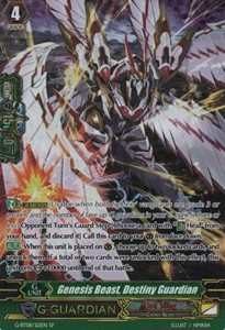 Genesis Beast, Destiny Guardian [G Format] (V.1 - Special Parallel) - Absolute Judgment