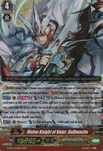 Divine Knight of Valor, Halbwachs [G Format] (V.2 - Triple Rare) - Demonic Advent