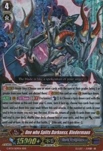 One who Splits Darkness, Bledermaus [G Format] (V.2 - Triple Rare) - Demonic Advent