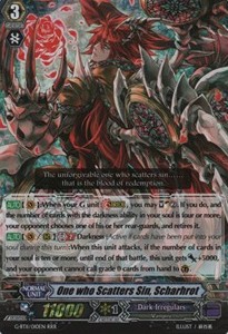 One who Scatters Sin, Scharhrot [G Format] (V.2 - Triple Rare) - Demonic Advent