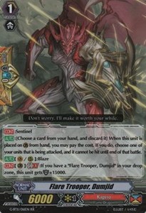 Flare Trooper, Dumjid [G Format] (V.2 - Double Rare) - Demonic Advent