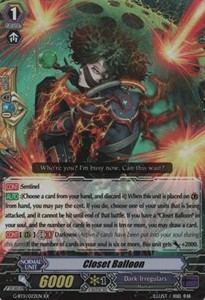 Closet Balloon [G Format] (V.2 - Double Rare) - Demonic Advent