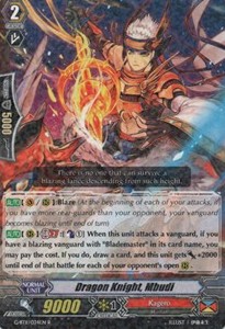 Dragon Knight, Mbudi [G Format] (V.2 - Rare) - Demonic Advent