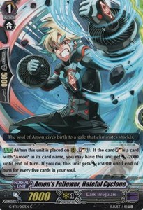 Amon's Follower, Hateful Cyclone [G Format] - Demonic Advent