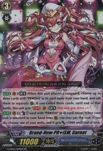 Brand-New-PR♥ISM, Garnet [G Format] (V.1 - Double Rare) - Blessing of Divas