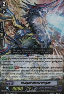 Delayed Blazer Dragon [G Format] (V.1 - Triple Rare) - Gear of Fate
