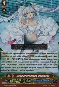 Song of Gracious, Raindear [G Format] (V.2 - Triple Rare) - Prismatic Divas