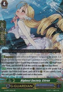 Highest Society, Citron [G Format] (V.2 - Double Rare) - Prismatic Divas