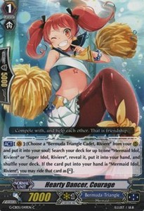 Hearty Dancer, Courage [G Format] (V.2 - Common) - Prismatic Divas