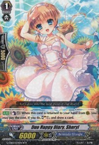 Duo Happy Diary, Sheryl [G Format] (V.2 - Rare) - Prismatic Divas