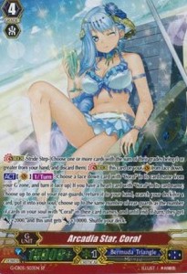 Arcadia Star, Coral [G Format] (V.1 - Special Parallel) - Prismatic Divas