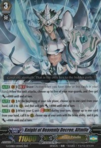 Knight of Heavenly Decree, Altmile [G Format] (V.2 - Triple Rare) - TRY3 NEXT
