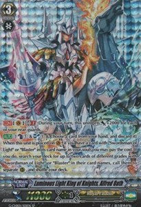 Luminous Light King of Knights, Alfred Oath [G Format] (V.1 - Special Parallel) - TRY3 NEXT
