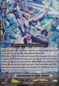 Swordsman of Light, Ahmes [G Format] (V.2 - Triple Rare) - Vanguard and Deletor