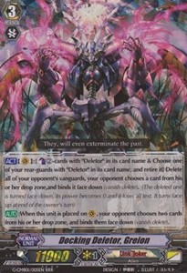 Docking Deletor, Greion [G Format] (V.2 - Triple Rare) - Vanguard and Deletor