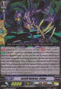 Instill Deletor, Ender [G Format] (V.2 - Double Rare) - Vanguard and Deletor