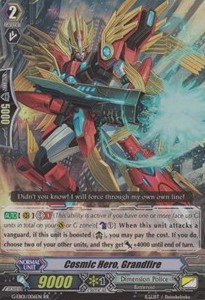 Cosmic Hero, Grandfire [G Format] - Cosmic Roar