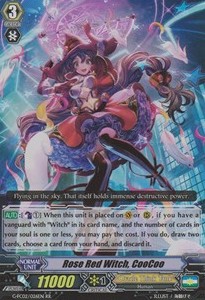 Rose Red Witch, CooCoo [G Format] - Fighters Collection 2015 Winter