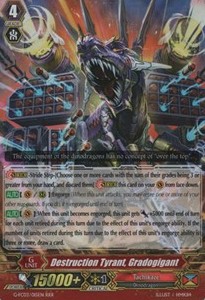 Destruction Tyrant, Gradogigant [G Format] - Fighters Collection 2016