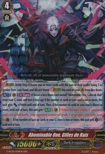 Abominable One, Gilles de Rais [G Format] (V.2 - Triple Rare) - Revival Collection Vol.1