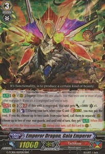 Emperor Dragon, Gaia Emperor [G Format] (V.2 - Triple Rare) - The RECKLESS RAMPAGE