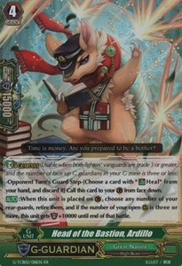 Head of the Bastion, Ardillo [G Format] (V.2 - Double Rare) - The GENIUS STRATEGY