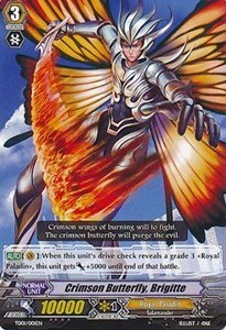 Crimson Butterfly, Brigitte [G Format] (V.1 - Common) - Trial Deck: Blaster Blade