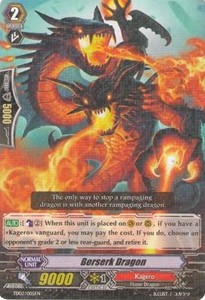 Berserk Dragon [G Format] (V.1 - Common) - Trial Deck: Dragonic Overlord