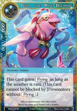 Peko, the Wise Dolphin - Starter Deck: Below the Waves