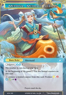 Mephina, Mermaid Shaman // Mephina, Mermaid Shaman - Ancient Nights